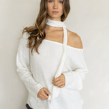 Off-The-Shoulder Piper Pullover