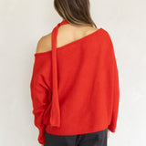 Off-The-Shoulder Piper Pullover
