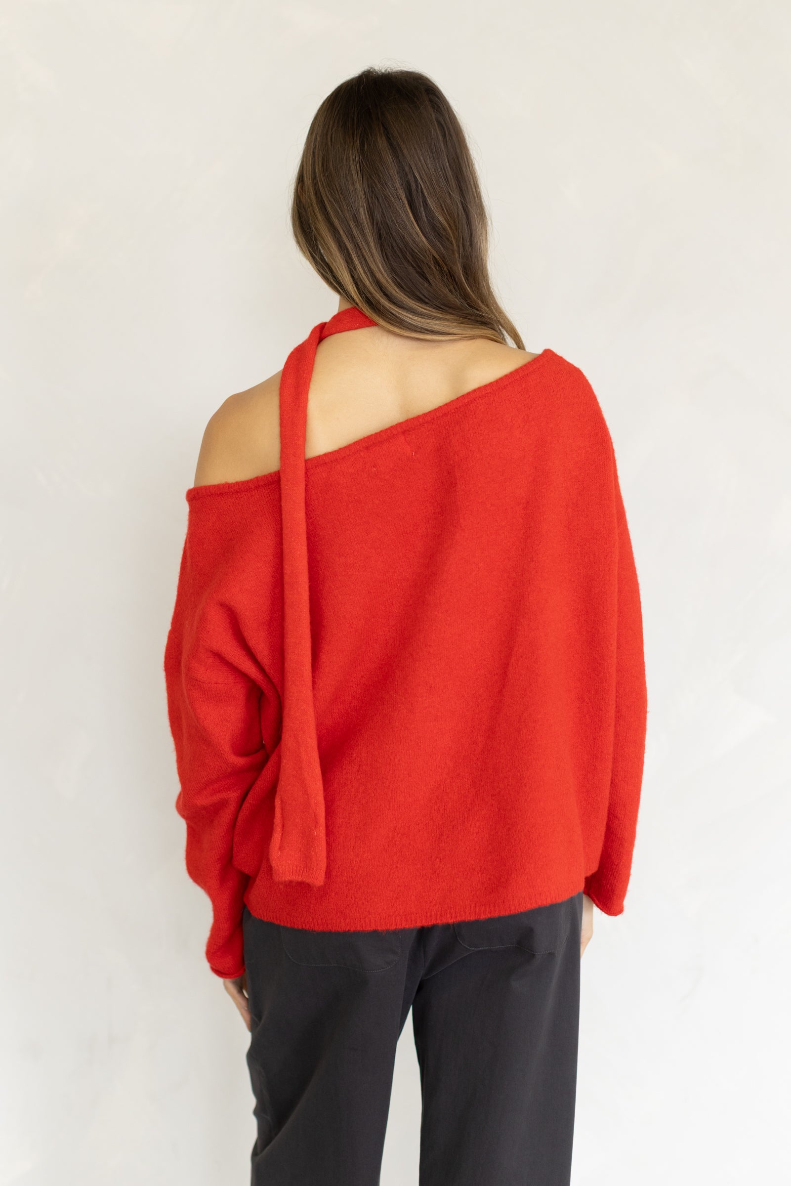 Off-The-Shoulder Piper Pullover