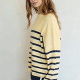 Quarter Striped Piper Pullover