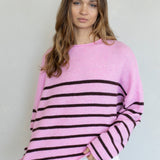 Quarter Striped Piper Pullover