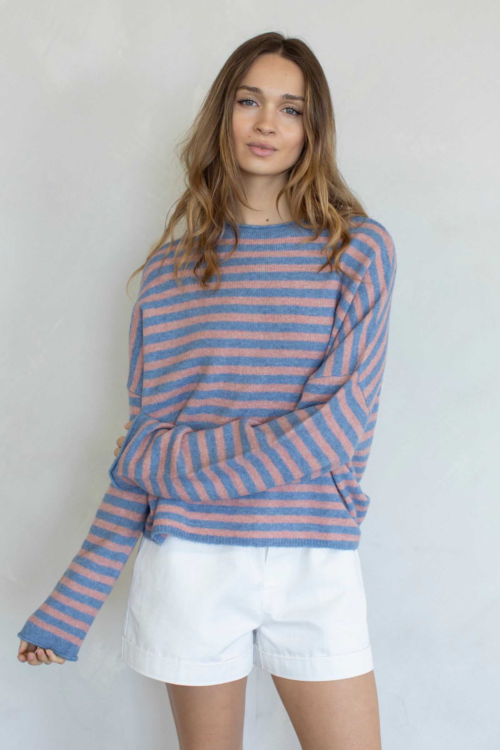 Striped Piper Pullover