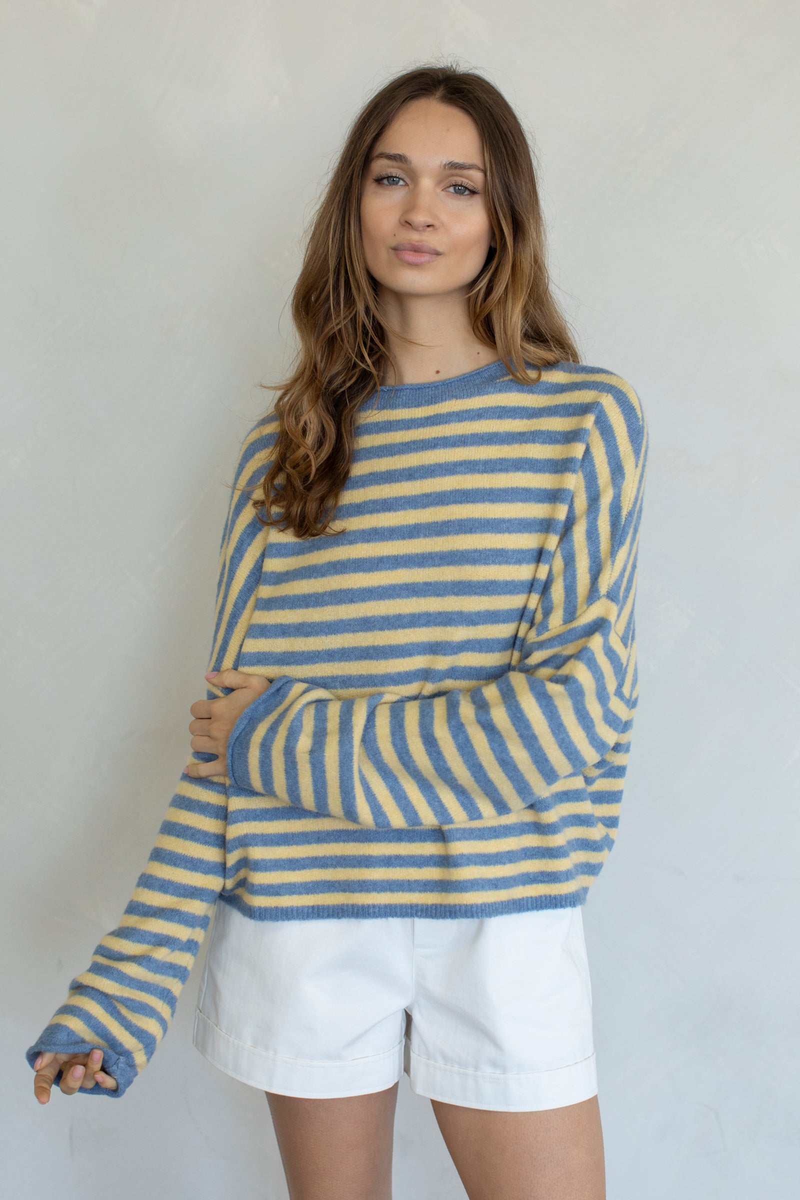 Striped Piper Pullover