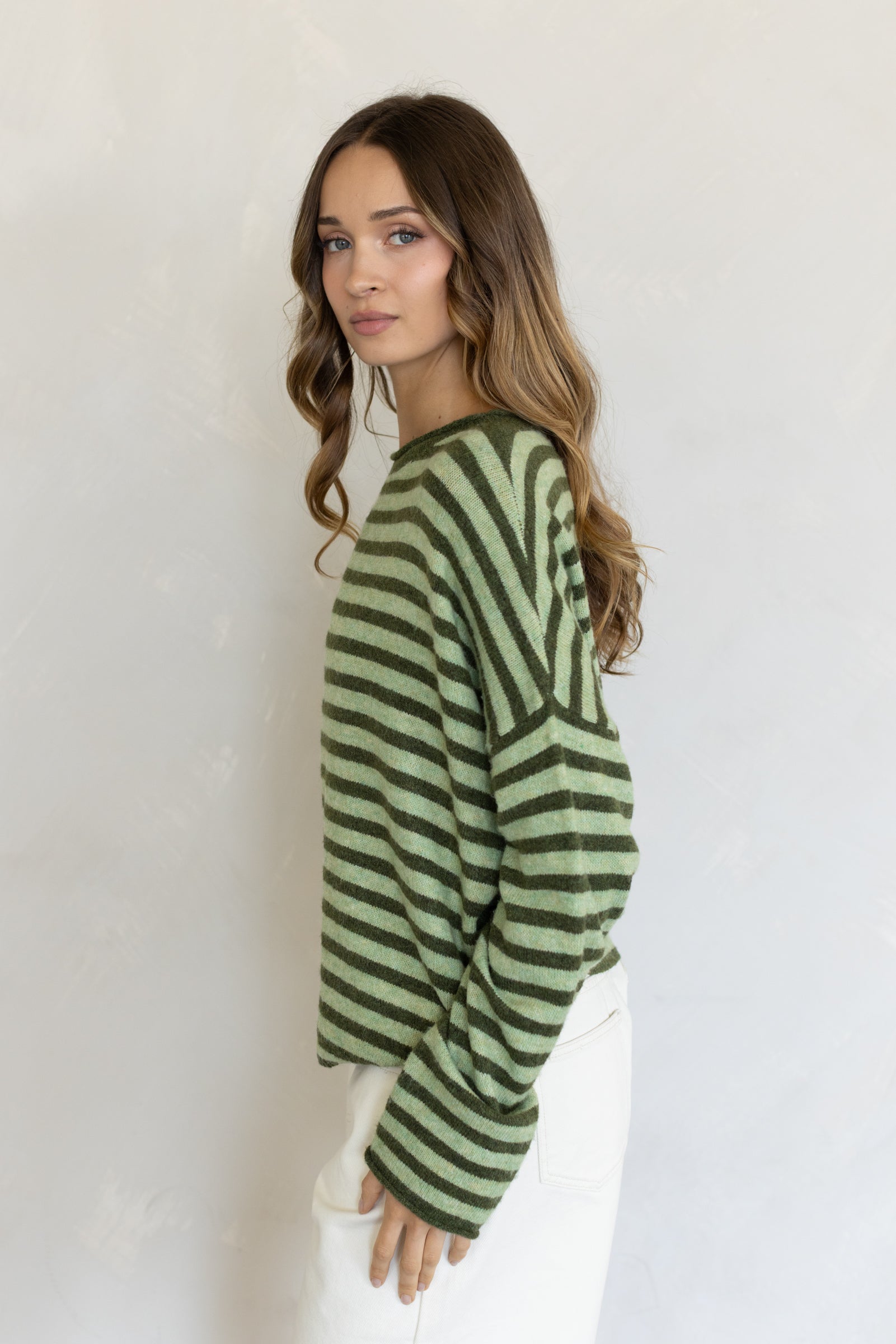 Striped Piper Pullover