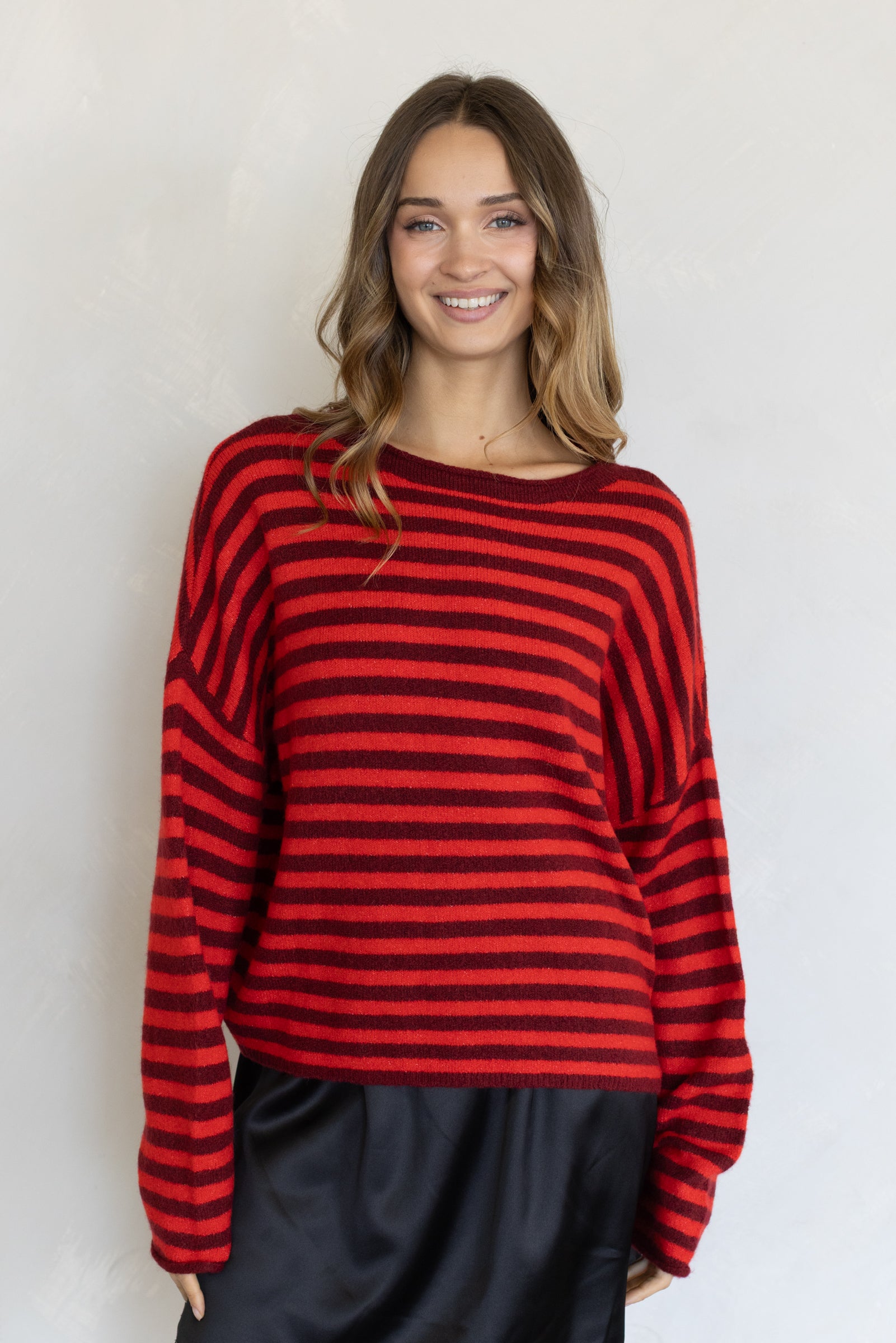 Striped Piper Pullover