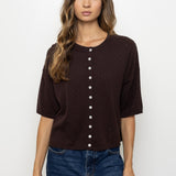 Ruby Short-Sleeve Cardigan