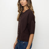 Ruby Short-Sleeve Cardigan