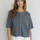 Ruby Short-Sleeve Cardigan