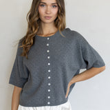 Ruby Short-Sleeve Cardigan