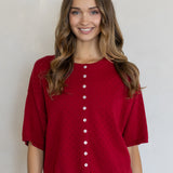 Ruby Short-Sleeve Cardigan