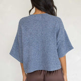 Anika Pointelle Short Sleeve Cardigan