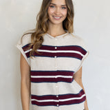 Varsity Stripe Piper Vest