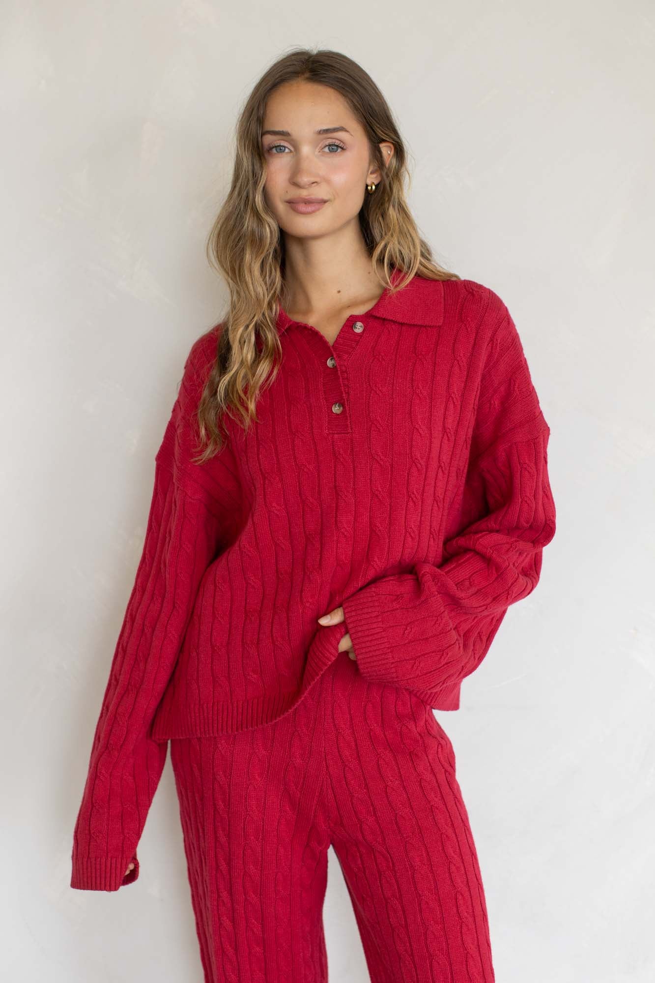 Nadia Cable Knit Sweater