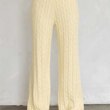 Nadia Cable Knit Pants