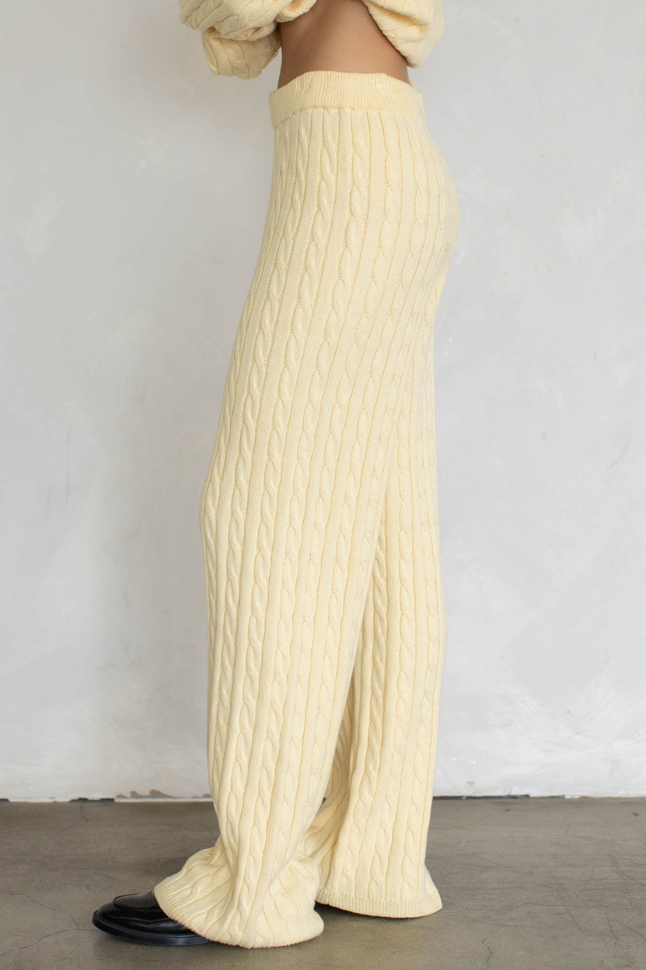 Nadia Cable Knit Pants