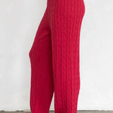 Nadia Cable Knit Pants