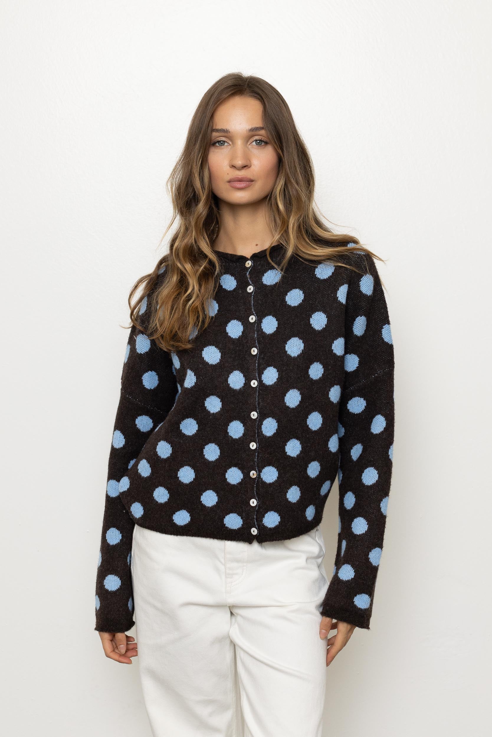 PRE-ORDER: Polka Dot Piper Cardigan