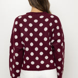 PRE-ORDER: Polka Dot Piper Cardigan