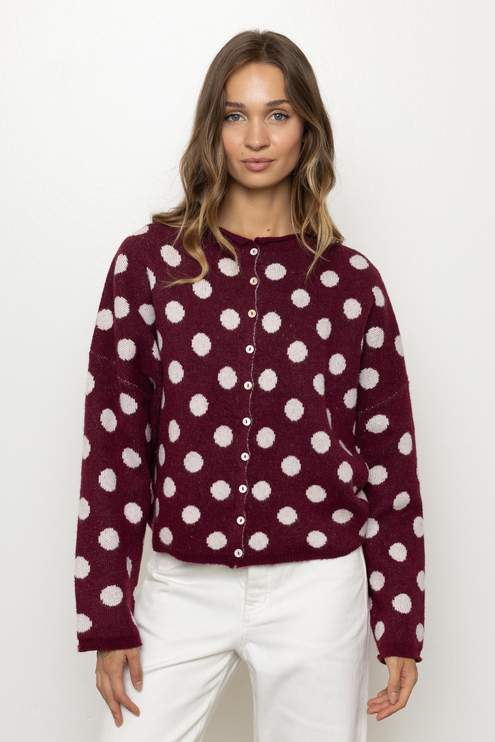 PRE-ORDER: Polka Dot Piper Cardigan