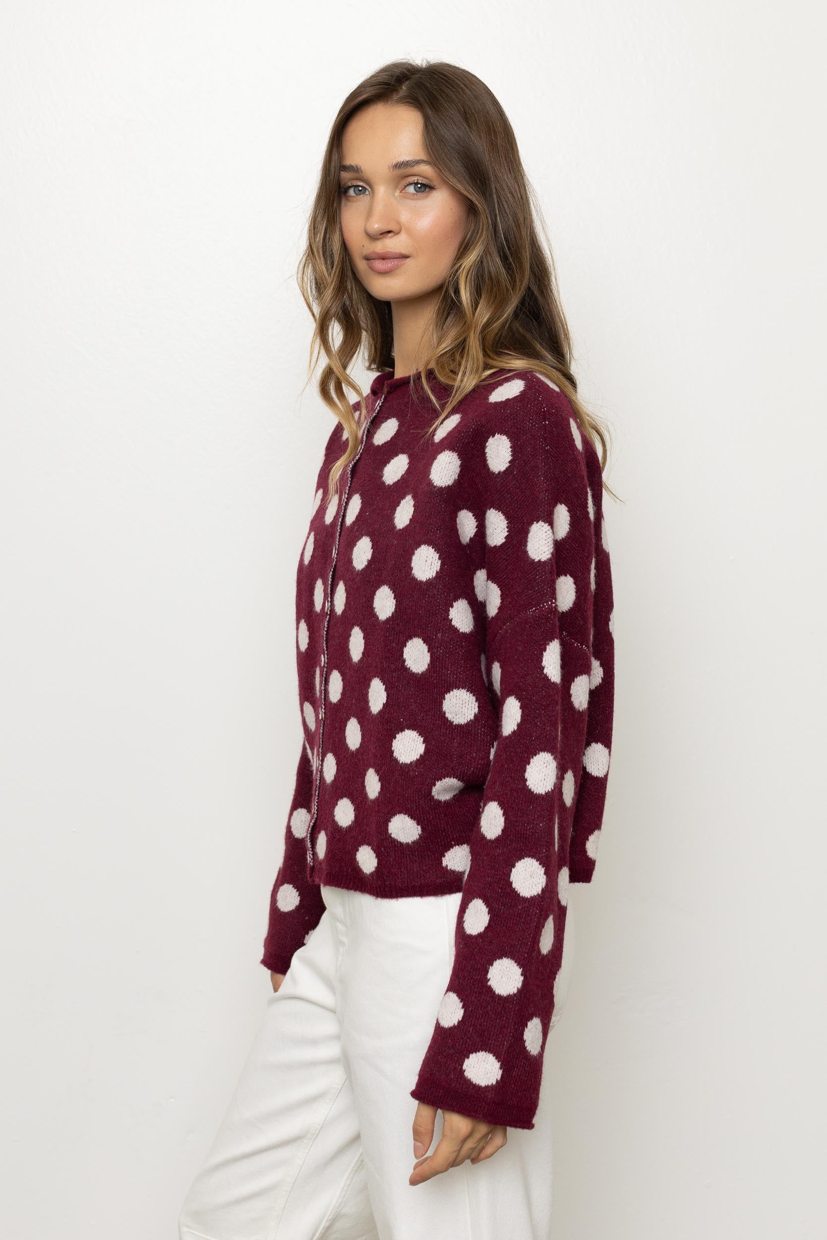 PRE-ORDER: Polka Dot Piper Cardigan