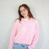 Baby Pink Piper Cardigan