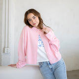 Baby Pink Piper Cardigan