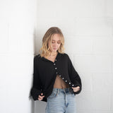 Black Piper Cardigan