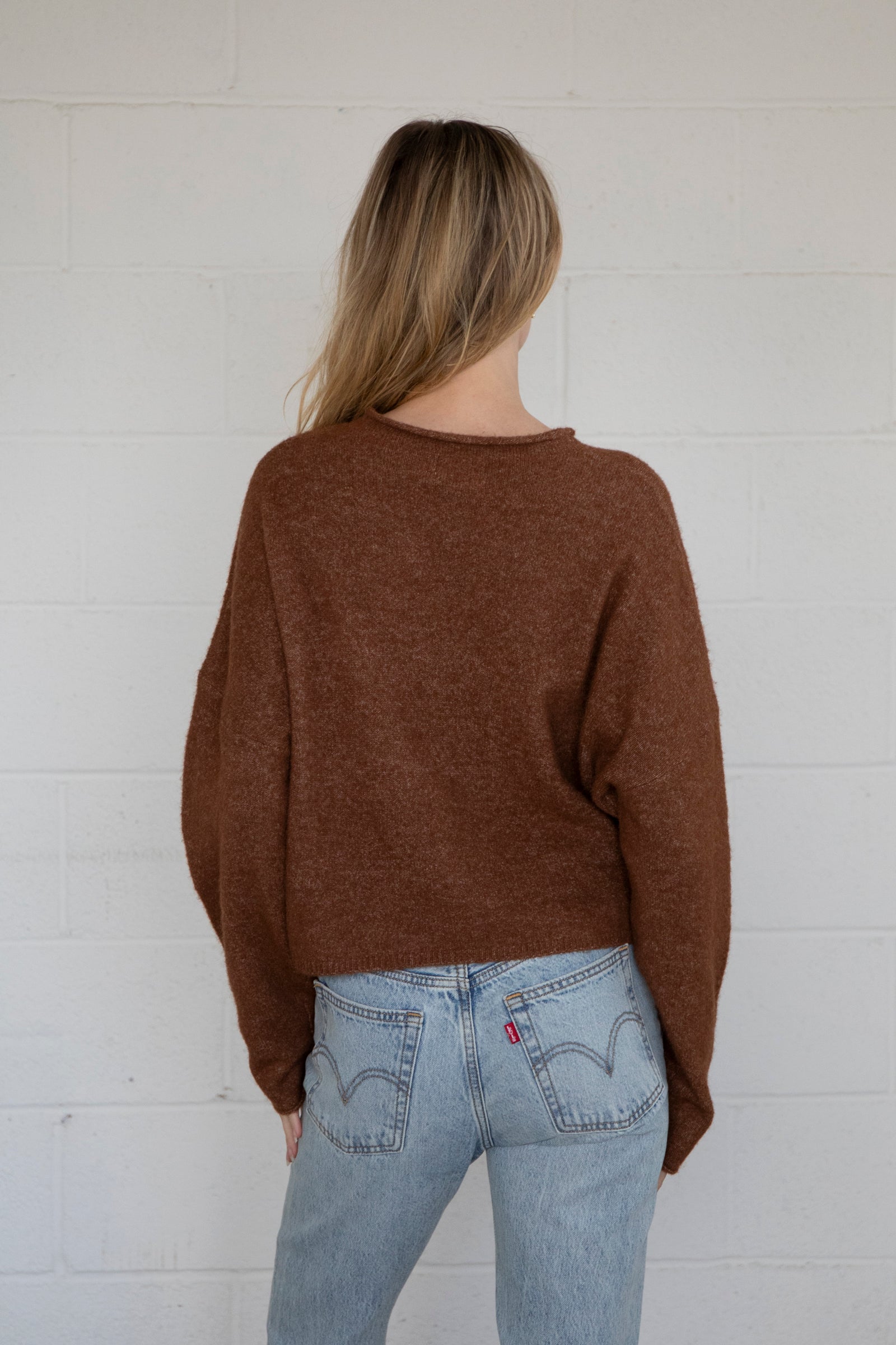 Brown Piper Cardigan