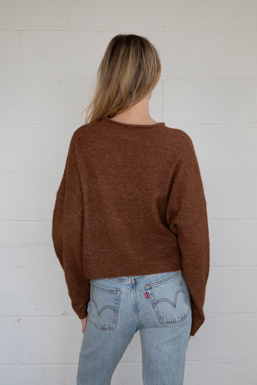 Brown Piper Cardigan