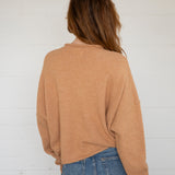 Camel Piper Cardigan