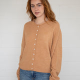 Camel Piper Cardigan