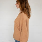 Camel Piper Cardigan