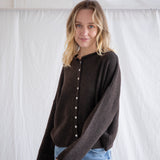 Chocolate Piper Cardigan