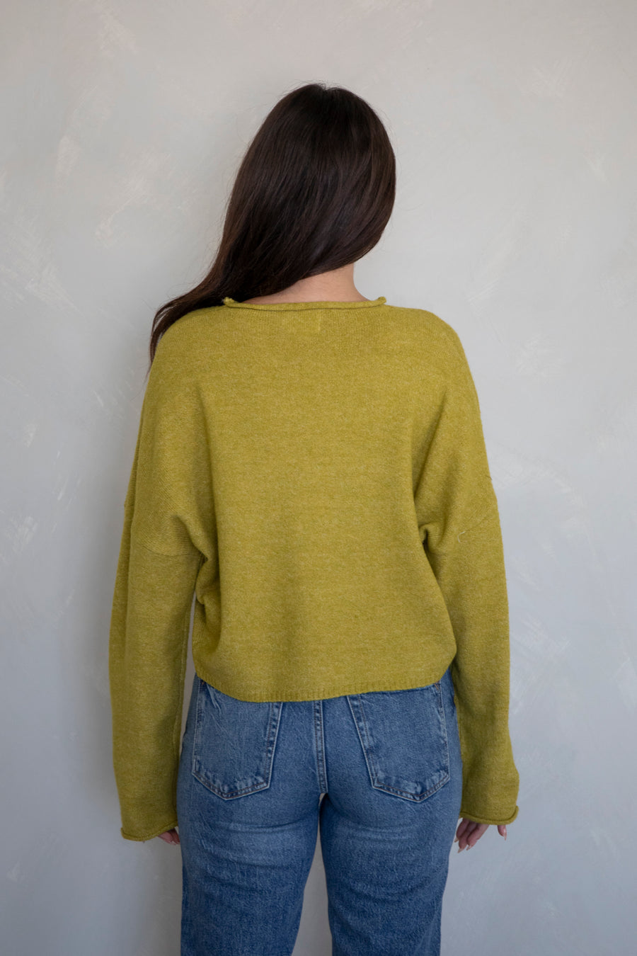 Dijon Yellow Piper Cardigan