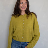 Dijon Yellow Piper Cardigan