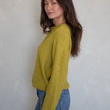 Dijon Yellow Piper Cardigan
