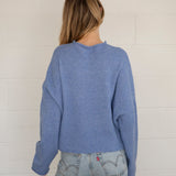 Dusty Blue Piper Cardigan
