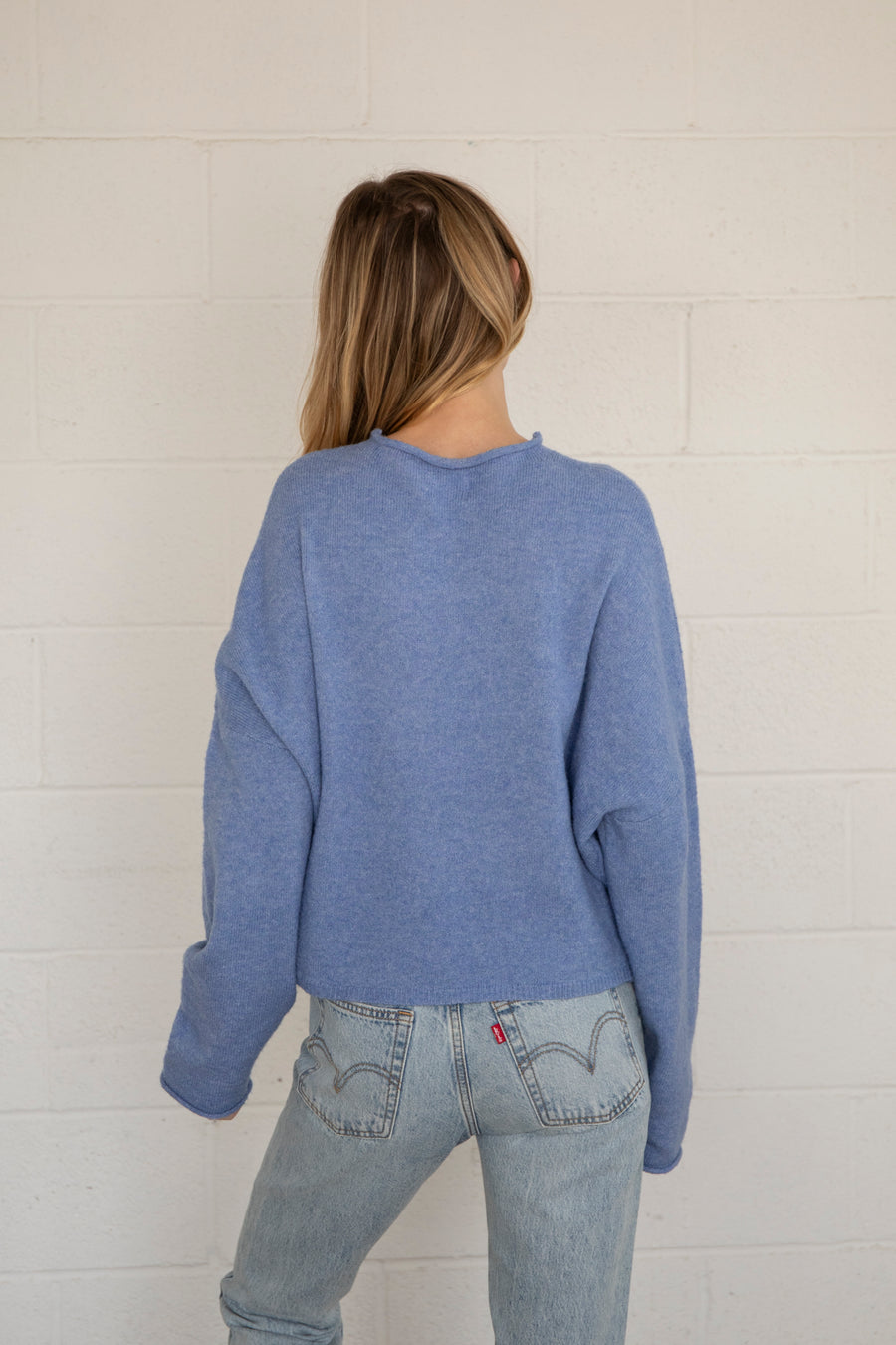 Dusty Blue Piper Cardigan