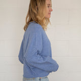 Dusty Blue Piper Cardigan