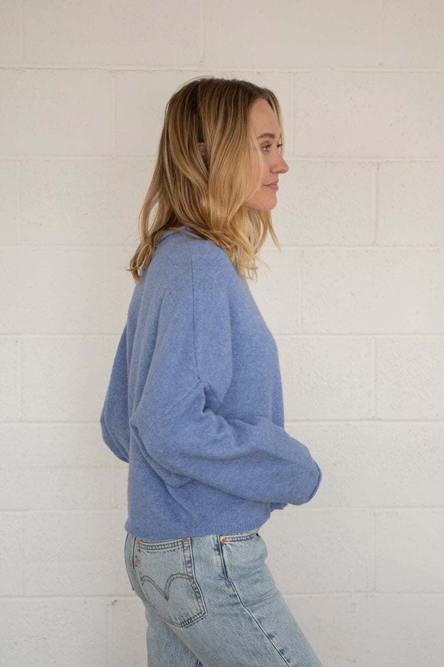 Dusty Blue Piper Cardigan