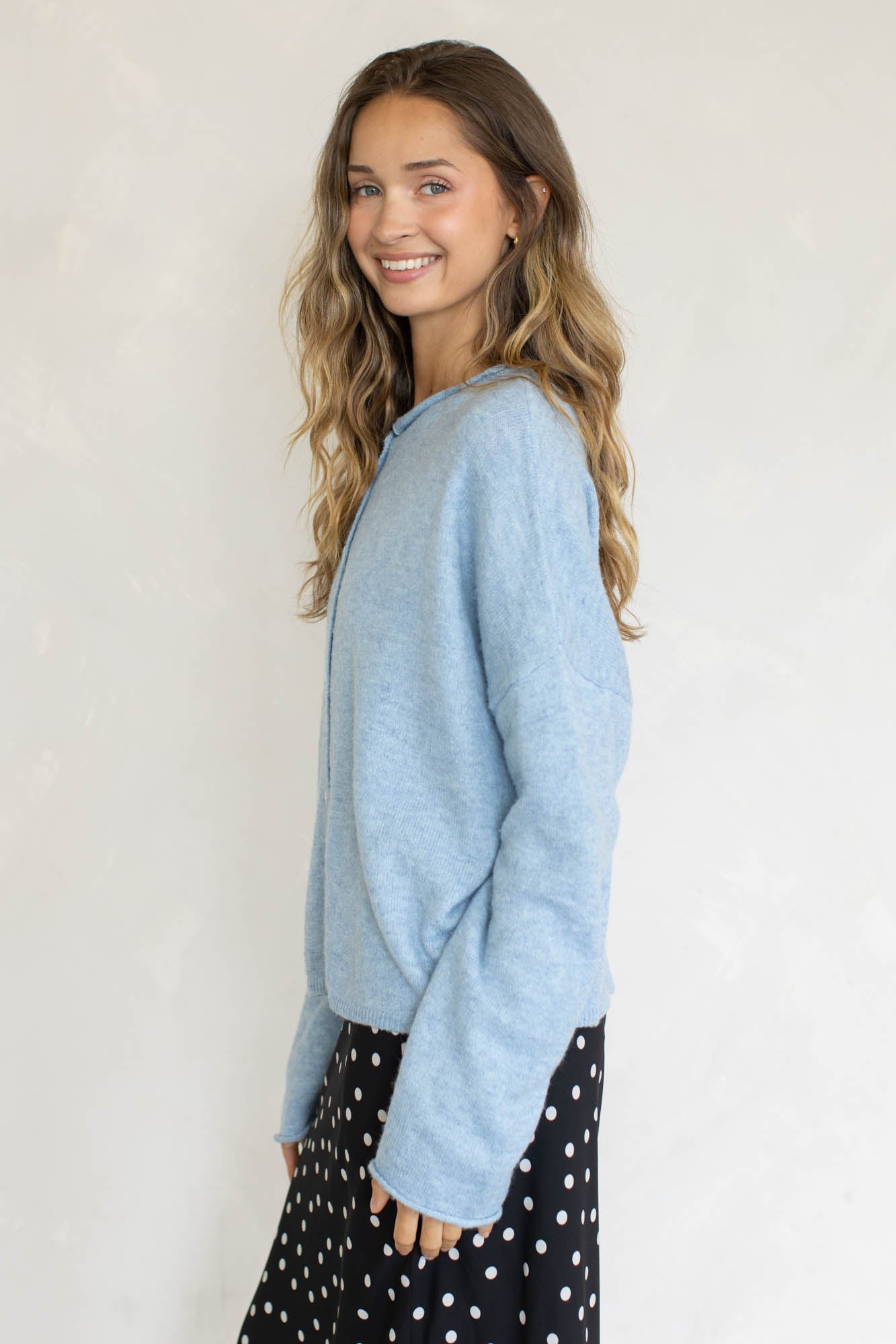 Ice Blue Piper Cardigan