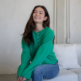 Kelly Green Piper Cardigan