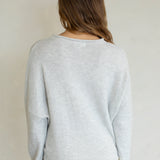 Light Grey Piper Cardigan
