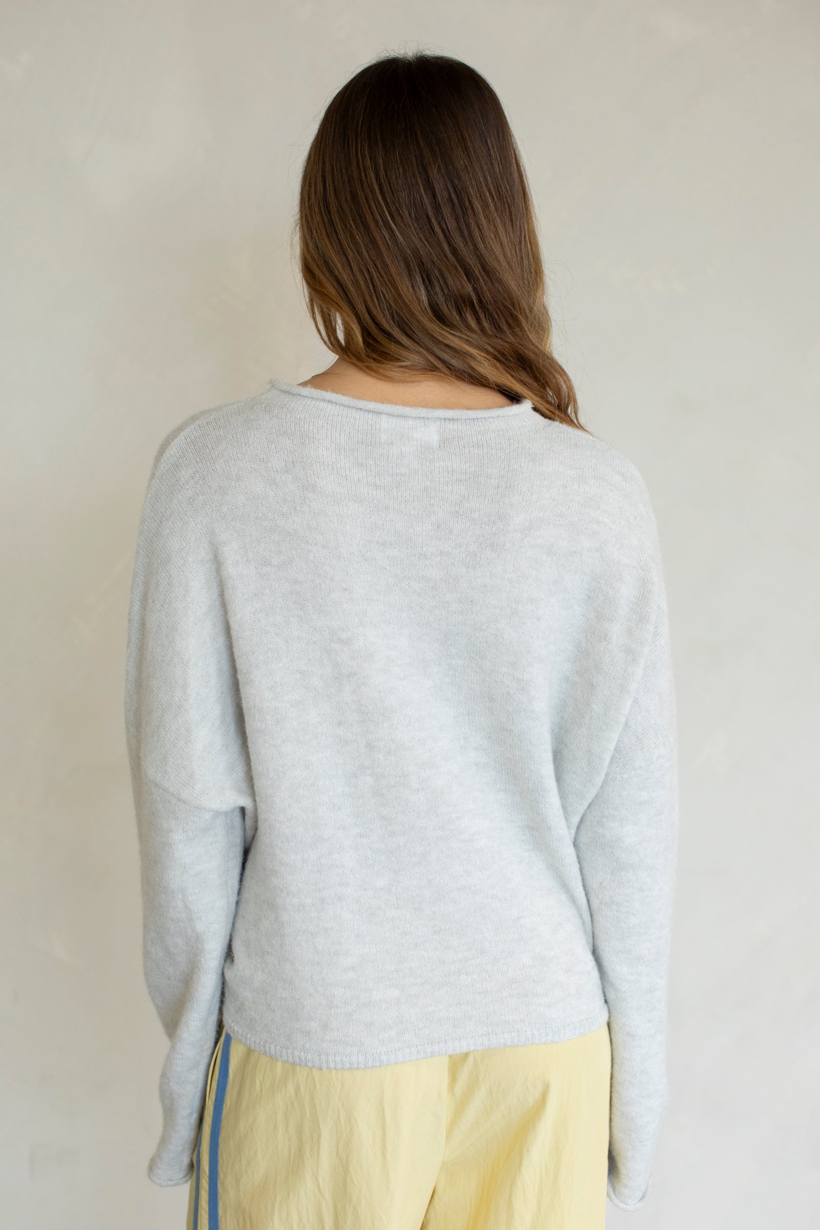 Light Grey Piper Cardigan