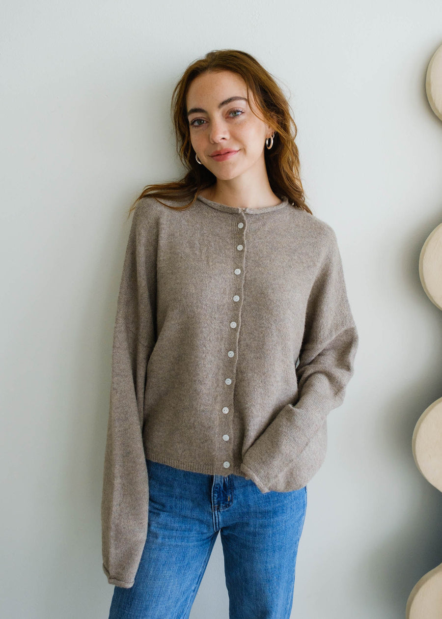 Mocha Piper Cardigan