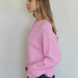 Pale Pink Piper Cardigan