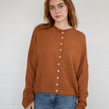 Rust Piper Cardigan