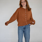 Rust Piper Cardigan