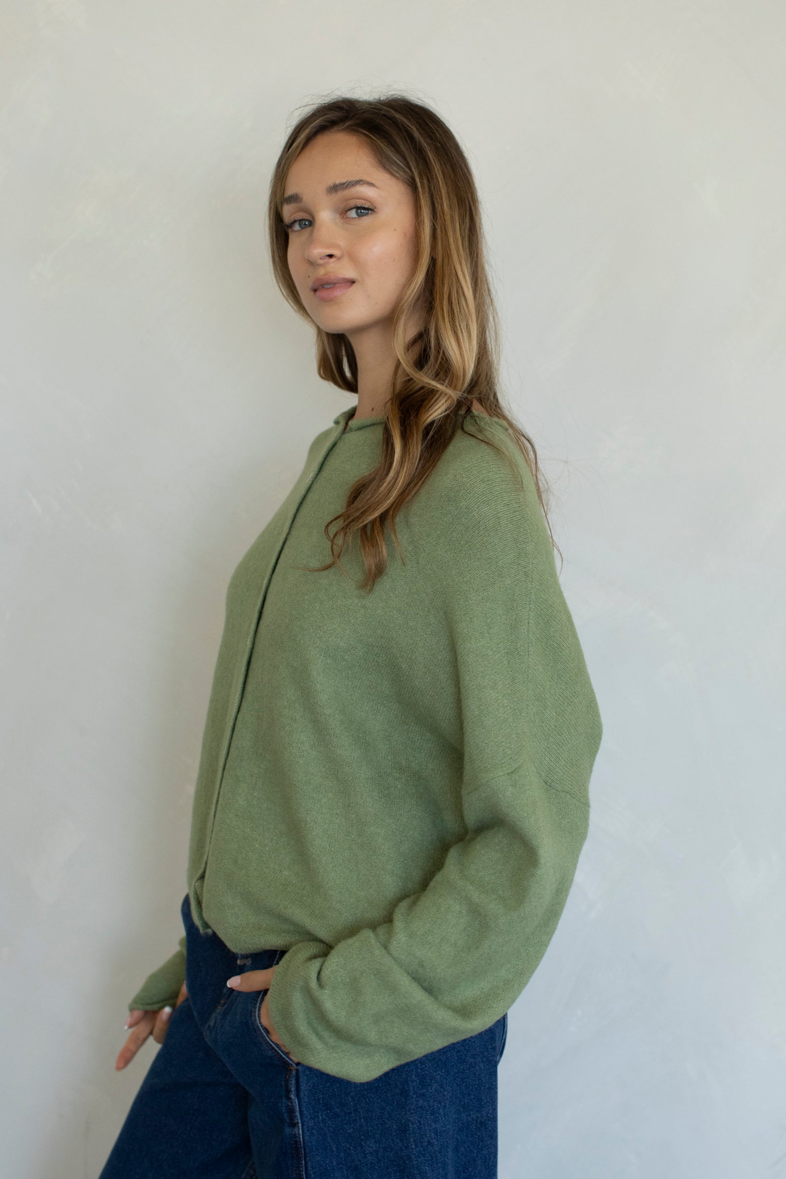 Sage Piper Cardigan