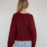 Wine Piper Cardigan